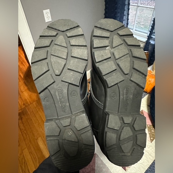 Blundstone 2219 lace up gore chelsea boot in black brush aus 4/us 7 - Picture 4 of 7